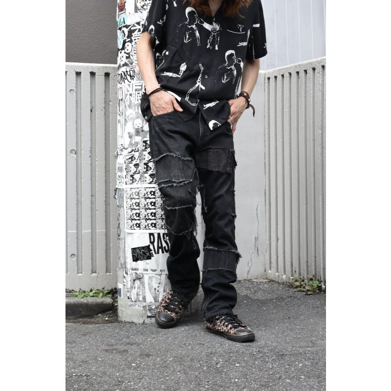 画像2: EGO TRIPPING - Reconstruction Denim Pants