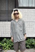 Toironire × DEVEAUX - Flower S/S Rayon Open Collar Shirt