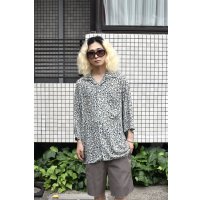 Toironire × DEVEAUX - Flower S/S Rayon Open Collar Shirt