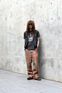 KAPITAL - Striped Flare Pants