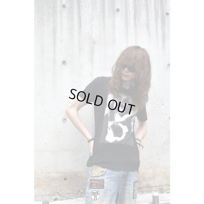 画像1: HYSTERIC GLAMOUR - "Kurt Cobain" Photo Tee (Black)
