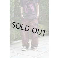 Rich hippie - Embroidery Camouflage Cargo Pants