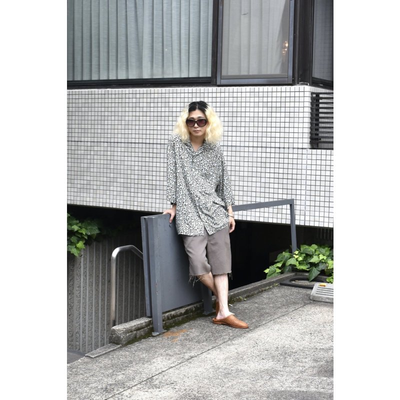 画像2: Toironire × DEVEAUX - Flower S/S Rayon Open Collar Shirt