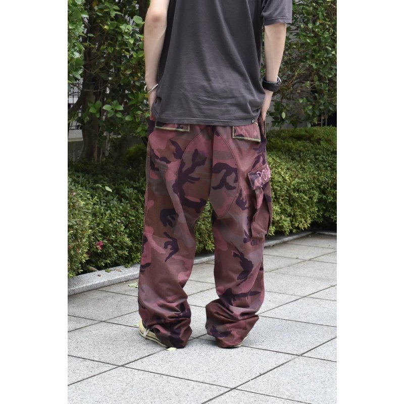 画像2: Rich hippie - Embroidery Camouflage Cargo Pants