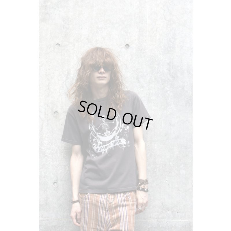 画像1: NUMBER (N)INE - "about a boy" Skull Tee