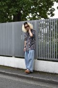 NEON SIGN - 1-Tuck Easy Wide Denim Pants