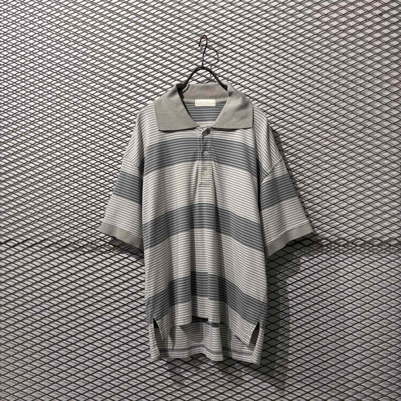 画像1: NEON SIGN - Border Wide Polo Shirt