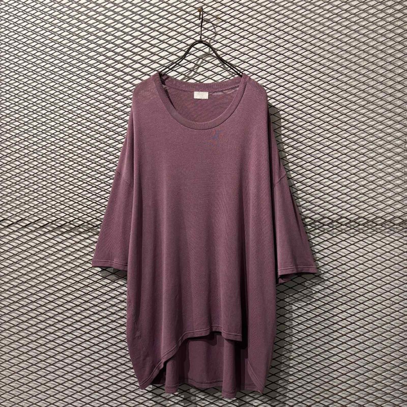 画像1: URU - Paper Knit S/S Tops