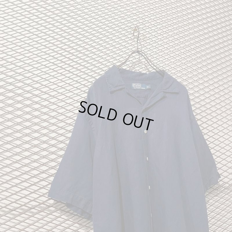 画像2: POLO RALPH LAUREN - Linen Open Collar Shirt