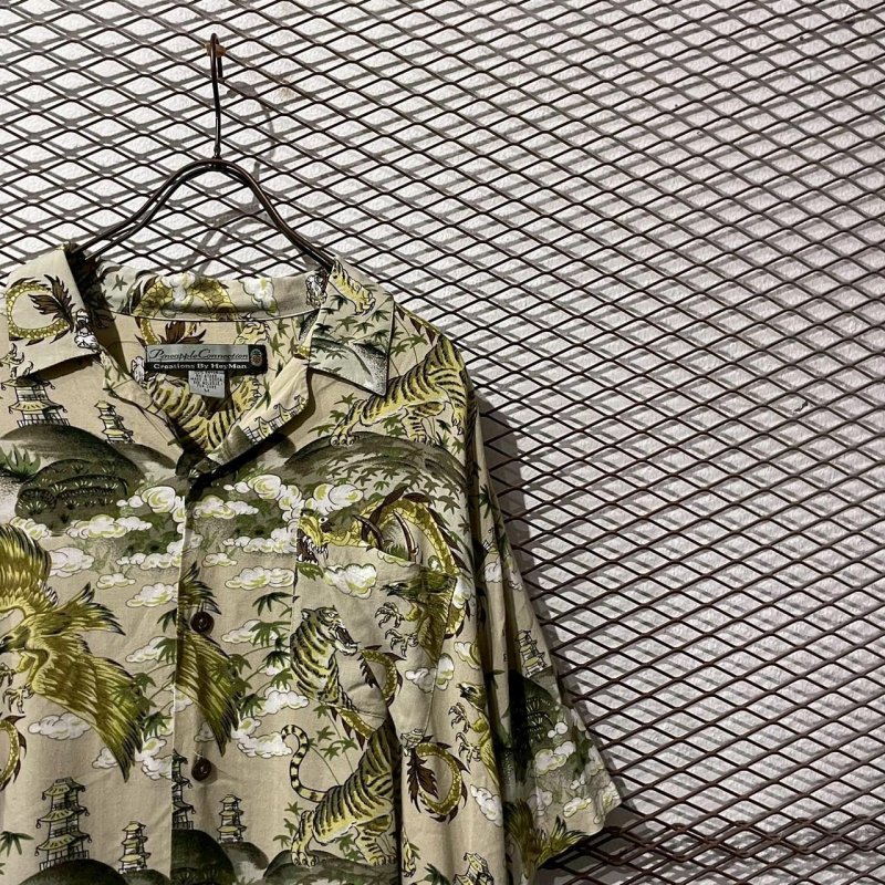 画像4: Used - Tiger&Dragon Open Collar S/S Shirt