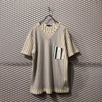 COMME des GARCONS HOMME PLUS - Docking Design Knit Tops (AD2009)