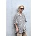 画像2: keboz - Leopard Open Collar S/S Shirt (2)