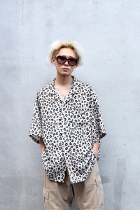 keboz - Leopard Open Collar S/S Shirt