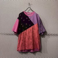 ACNE STUDIOS - Floral Pattern Switching Tee