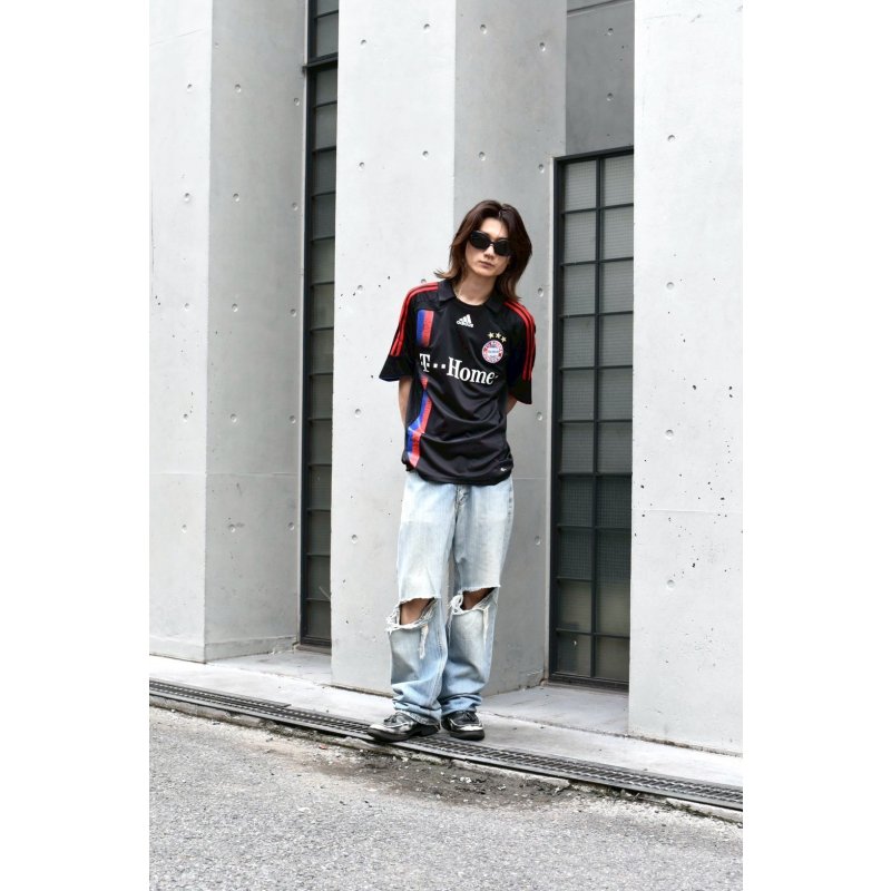 画像2: Lee - 90's Damage Denim Pants (BORO)