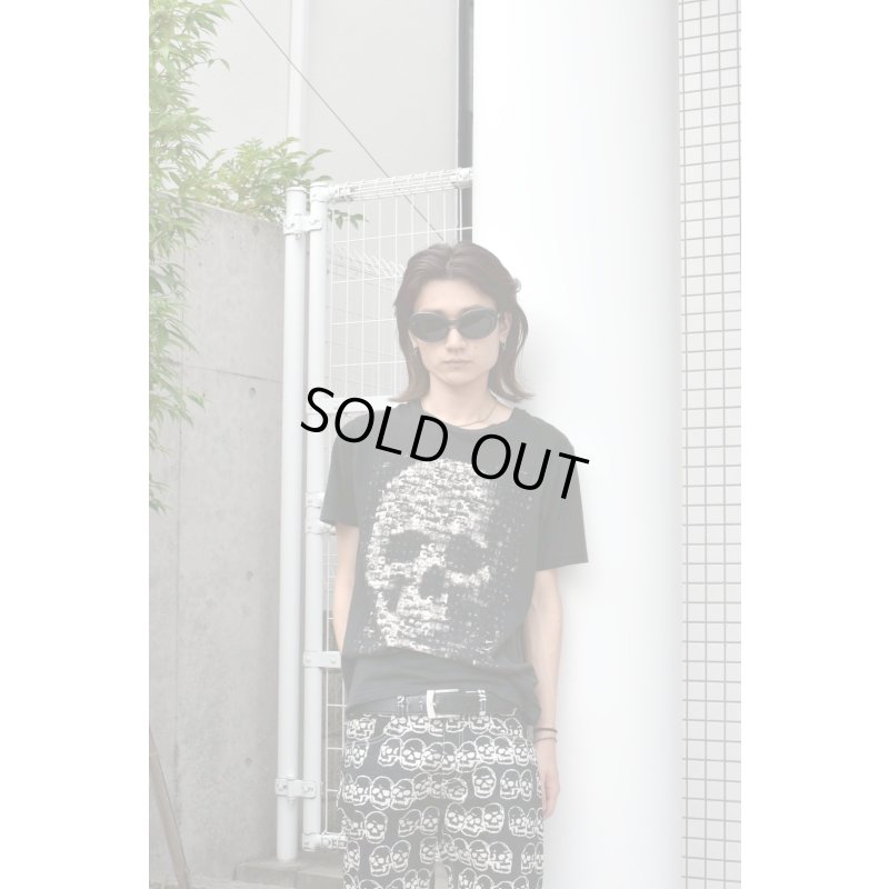 画像2: HYSTERIC GLAMOUR - "Trygod" Skull Collage Tee