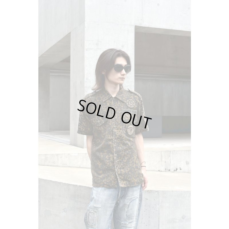 画像2: HYSTERIC GLAMOUR - Skull x Leopard S/S Shirt