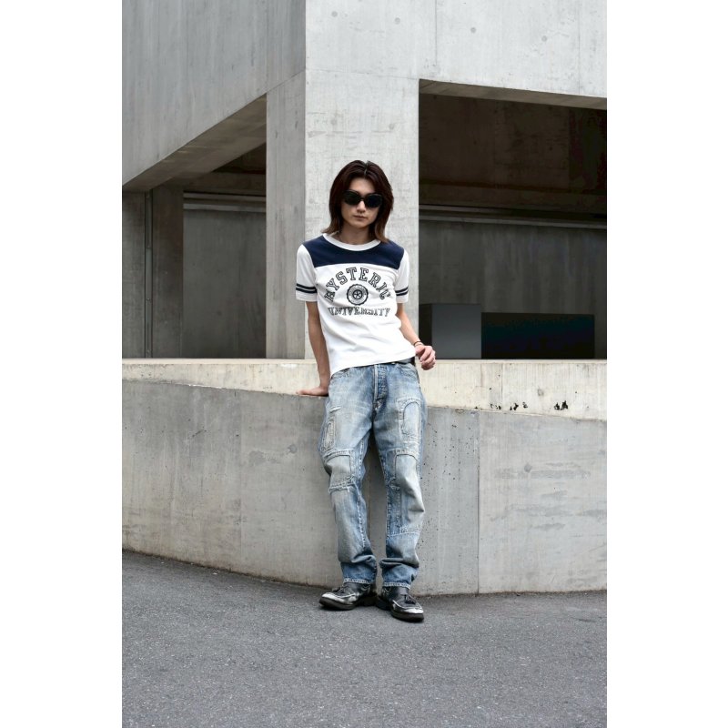 画像1: HYSTERIC - 90's Football Tee