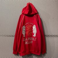 KANSAI MAN - 90's Gas Mask Embroidered Zip-Up Hoodie