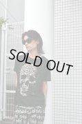 HYSTERIC GLAMOUR - "Trygod" Skull Collage Tee