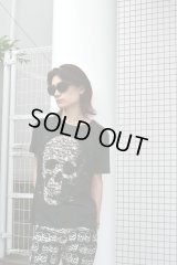 HYSTERIC GLAMOUR - "Trygod" Skull Collage Tee