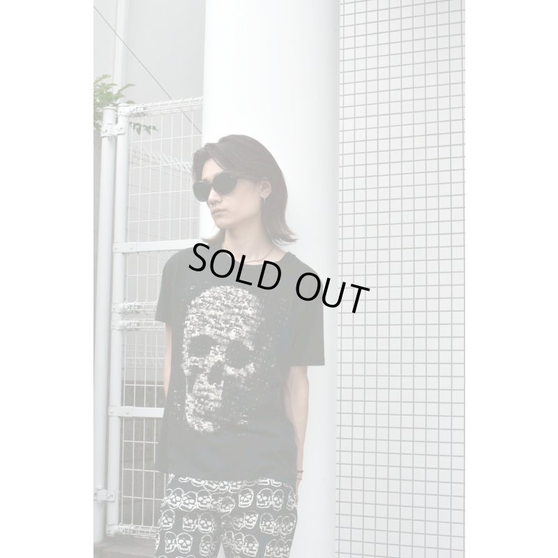 画像1: HYSTERIC GLAMOUR - "Trygod" Skull Collage Tee