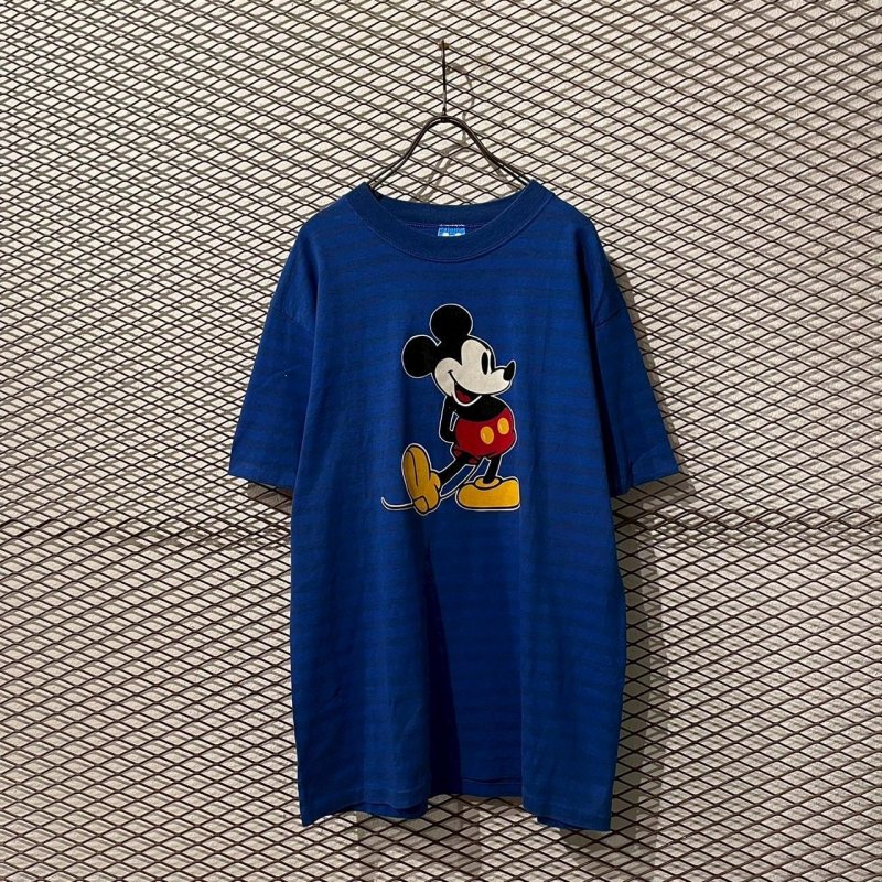 画像1: Vintage - Mickey Flock Border Tee