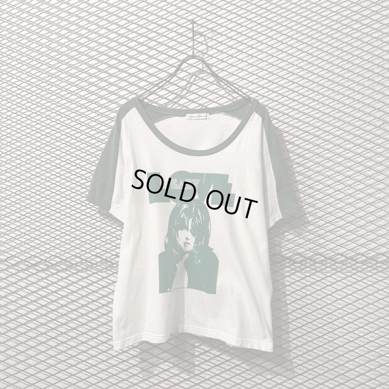 画像1: HYSTERIC GLAMOUR - "Girl" Raglan Tee