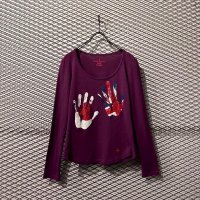 vivienne westwood RED LABEL - Handprint L/S Tee
