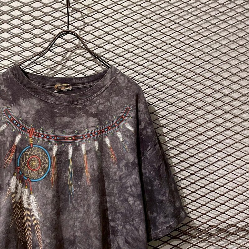 画像4: Used - Feather Tie-dye Tee