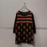 HYSTERIC GLAMOUR - Skull x Border Tee