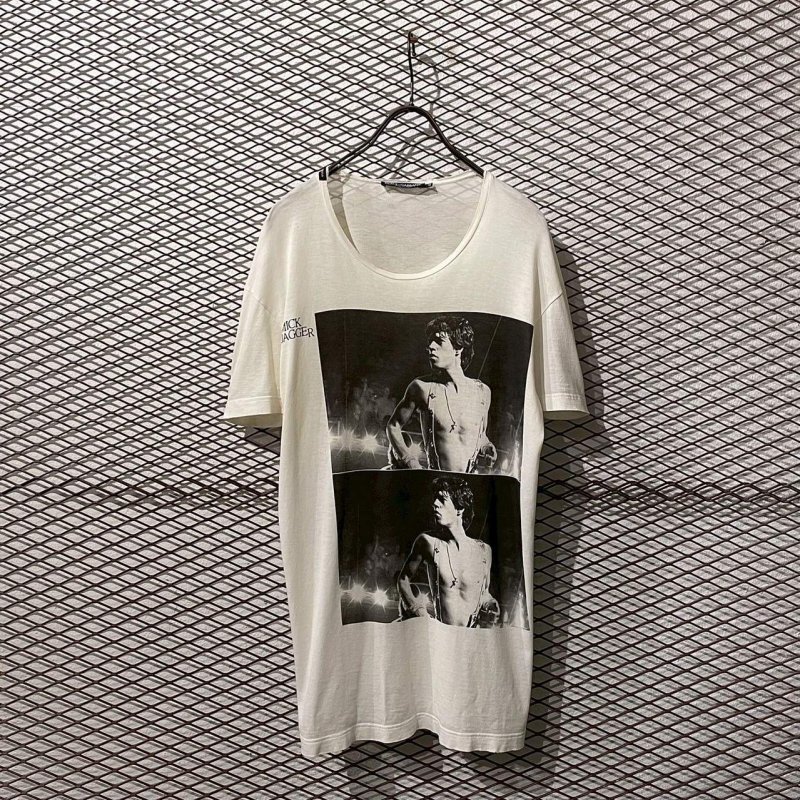 画像1: DOLCE & GABBANA - "Mick Jagger" Photo Tee