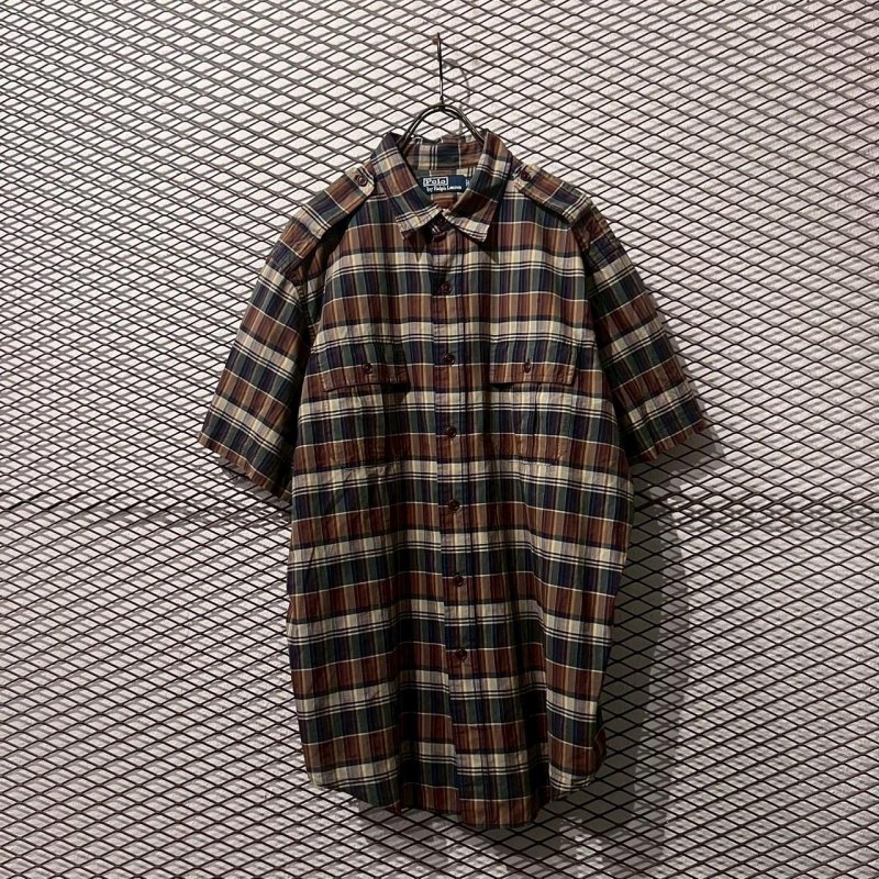 画像1: Polo Ralph Lauren - Check S/S Shirt