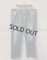 MASTERPIECE - Super Wide Denim Pants (Mud Finish)