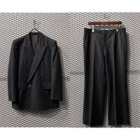 LANVIN - メタルボタン4Bダブルセットアップ (ダメージあり)