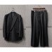 画像1: LANVIN - メタルボタン4Bダブルセットアップ (ダメージあり) (1)