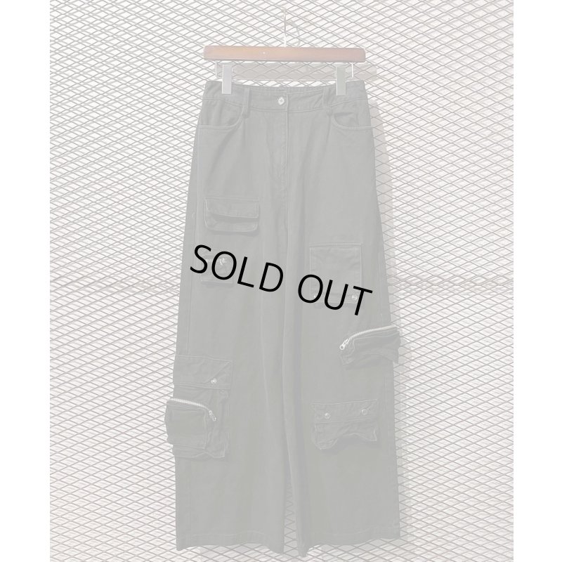 画像1: Used - Wide Cargo Pants