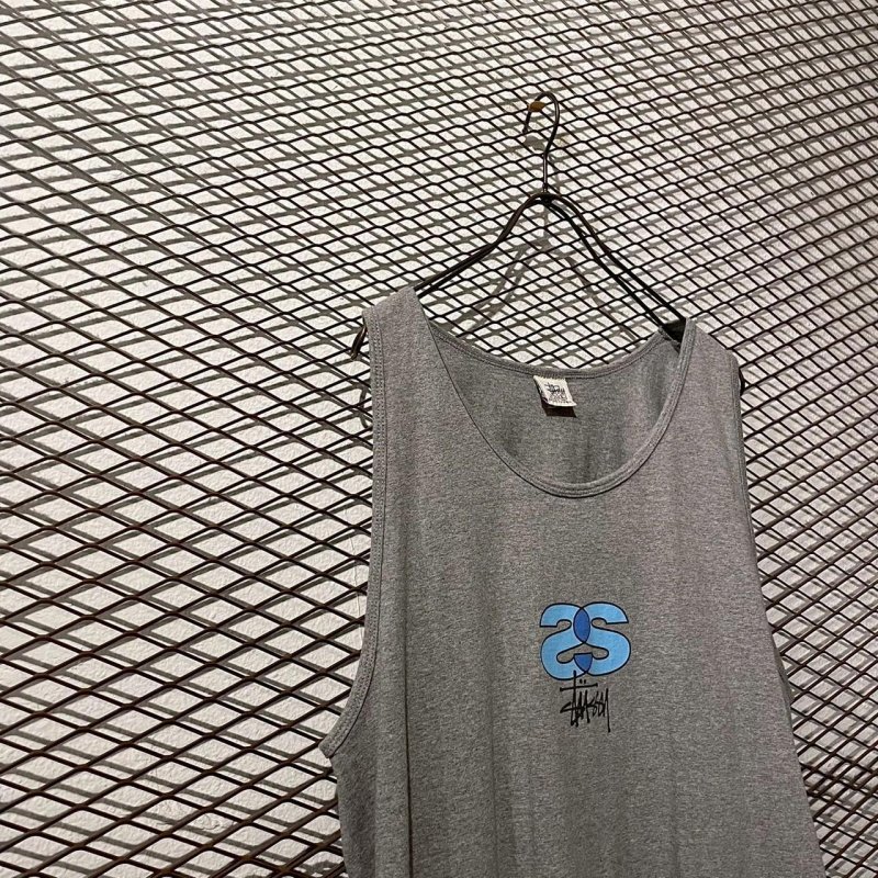 画像2: STUSSY - 90's Logo Sleeveless Tee (U.S.A)