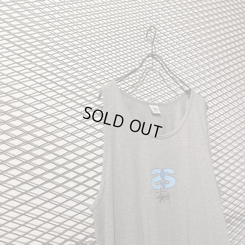 画像2: STUSSY - 90's Logo Sleeveless Tee (U.S.A)