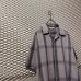 画像2: Used - Ombre Check Open Collar S/S Shirt (2)