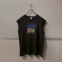 ARMANI EXCHANGE - ロゴプリントノースリーブTee