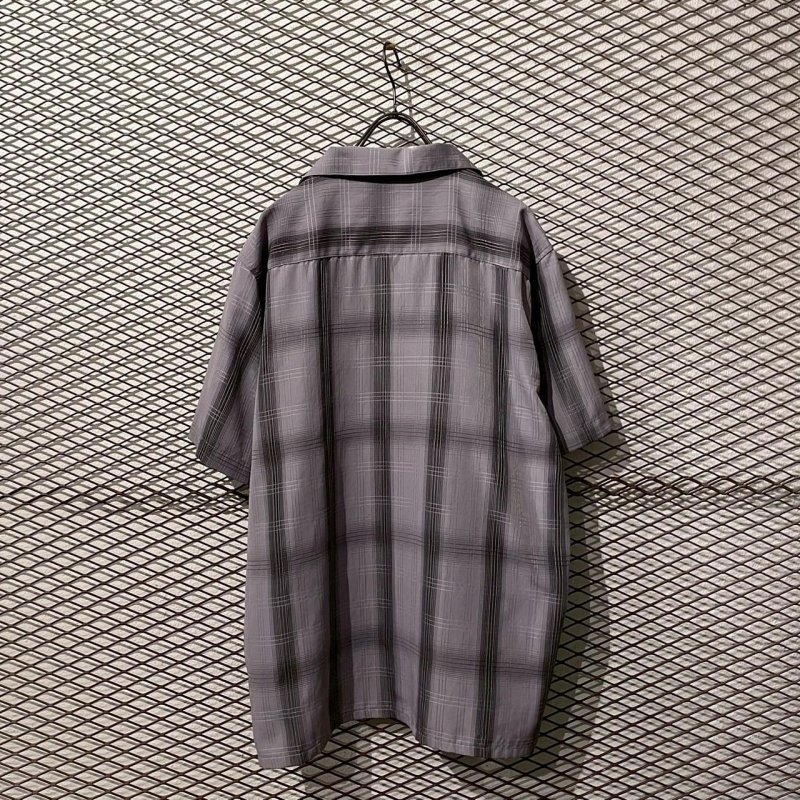 画像5: Used - Ombre Check Open Collar S/S Shirt