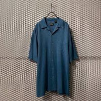 Used - Open Collar Silk S/S Shirt (XXL)