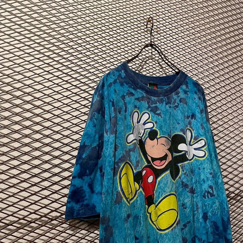 画像2: Used - Mickey Tie-dye Tee