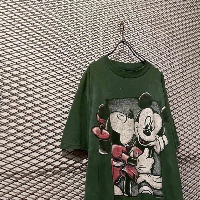 画像2: Used - Mickey & Minnie Tee