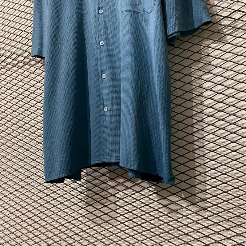 画像3: Used - Open Collar Silk S/S Shirt (XXL)