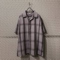 Used - Ombre Check Open Collar S/S Shirt