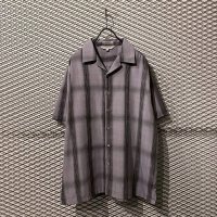 Used - Ombre Check Open Collar S/S Shirt
