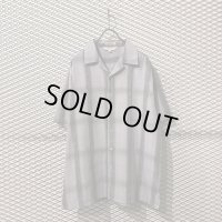 Used - Ombre Check Open Collar S/S Shirt