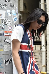 lucian pellat-finet - Skull x Union Jack Tee